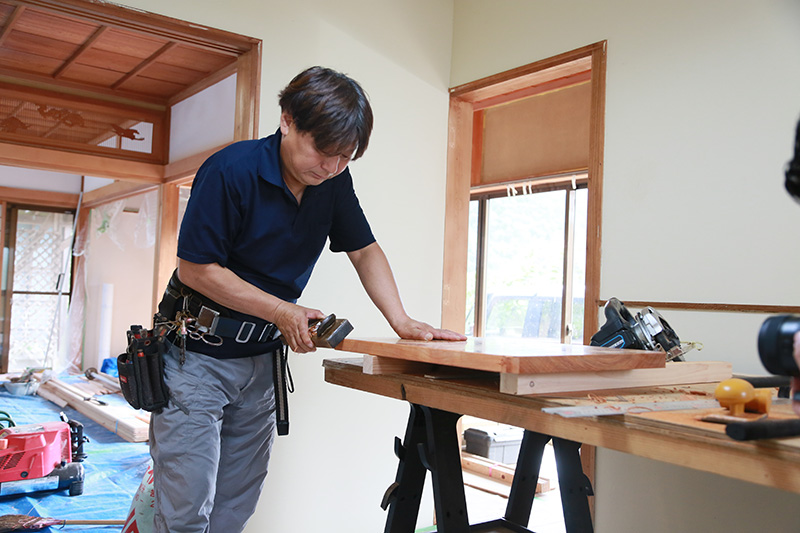 二級建築士の資格を持った家を知り尽くした大工が対応